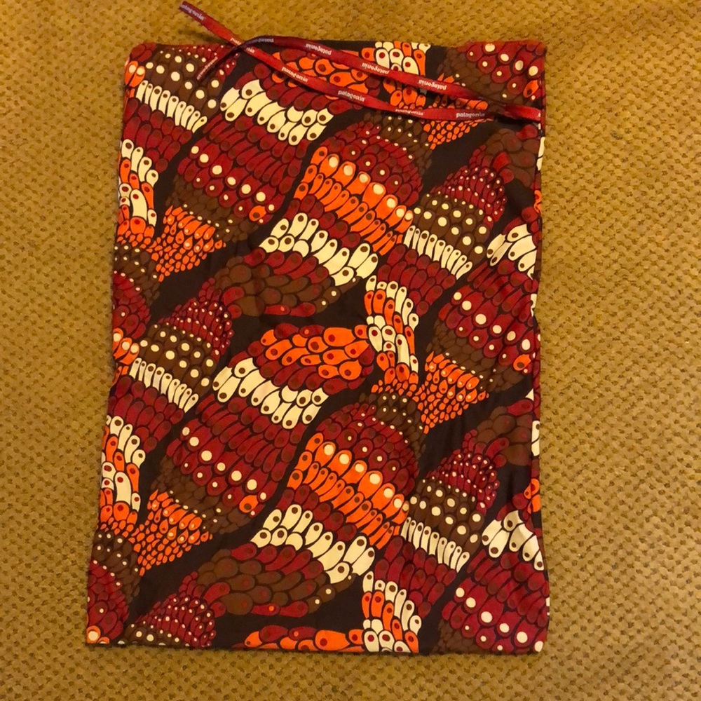 Patagonia Laundry Bag Sack Tie Top, Camping Hiking Travel 26.5” X 18.5” Lined